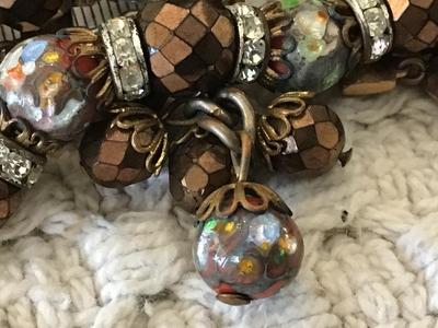 Art Glass Style Beads Vintage