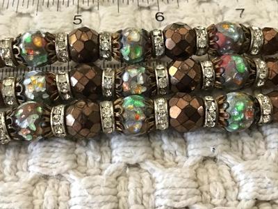 Art Glass Style Beads Vintage