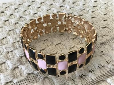 Pink Black Fashion Bracelet
