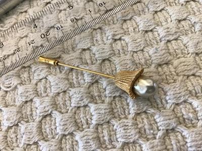 Baroque Pearl Stick pin