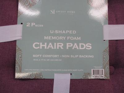 Two Piece Chair Pads New in Package