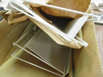 New Metal Permanent Counter Display System - 3 Shelves