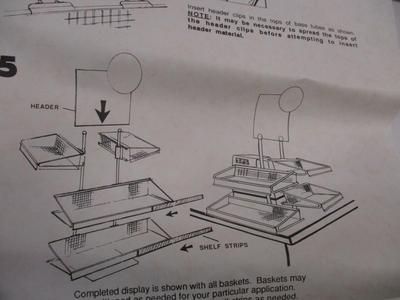 New Metal Permanent Counter Display System - 3 Shelves