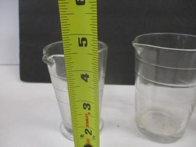 Vintage Set Of 4 Photography Beakers Eastman Kodak Rochester, NY