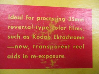 Vintage Kodak Day-Load Tank for Developing 35mm Magazine Daylight Processing