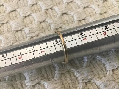 Sale Photo Thumbnail #3: Tested size 8.     3.30 Grams