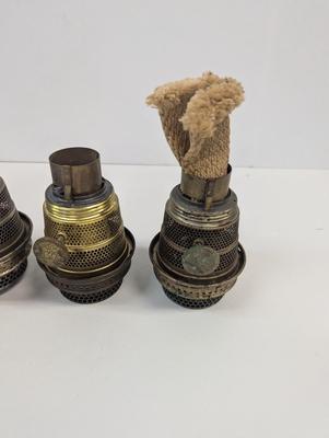 Various Aladdin Model Some Are No. B Nu-Type Lox-On Kerosene Lamp Burners #1