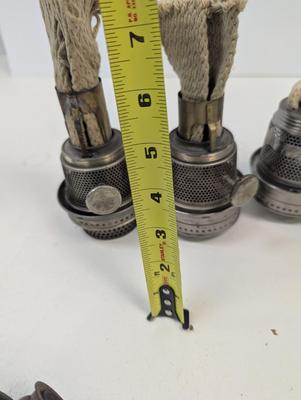 Various Aladdin Model B Nu-Type Lox-On Aladdin #23 Model #12 Kerosene Lamp Burners #2