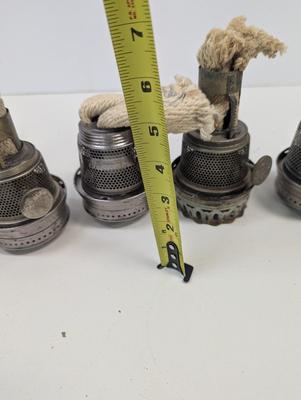 Various Aladdin Model B Nu-Type Lox-On Aladdin #23 Model #12 Kerosene Lamp Burners #2