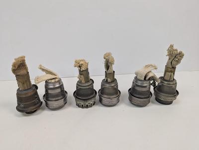 Various Aladdin Model B Nu-Type Lox-On Aladdin #23 Model #12 Kerosene Lamp Burners #2