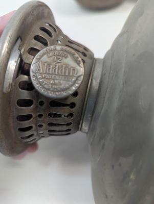 Aladdin Model 12 - Model B - Model 11 - Model C Kerosene Oil Lamps #9