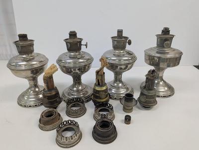 Antique Aladdin Kerosene Model B - No. 11 - No. 9 - No. 12 -Lamp & Parts #10