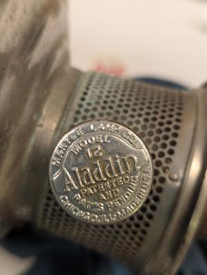 Antique Aladdin Kerosene Model B - No. 11 - No. 9 - No. 12 -Lamp & Parts #10