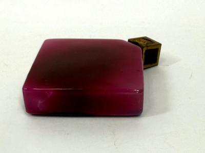 !920's Baccarat French Aert Deco Red Cube Glass Perfume Scent Bottle