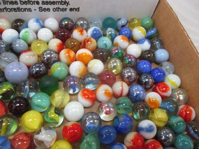 Vintage Glass Marbles Includes A Few Uranium Marbles #1