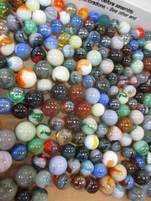 Vintage Glass Marbles Includes A Few Uranium Marbles #2