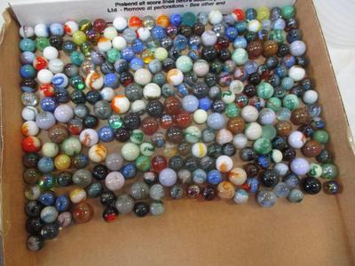 Vintage Glass Marbles Includes A Few Uranium Marbles #2