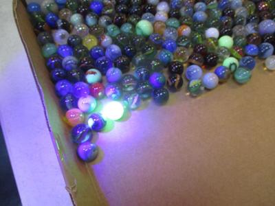 Vintage Glass Marbles Includes A Few Uranium Marbles #5