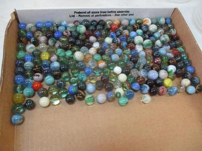 Vintage Glass Marbles Includes A Few Uranium Marbles #5