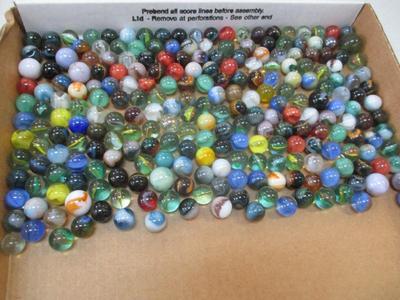 Vintage Glass Marbles Includes A Few Uranium Marbles #6