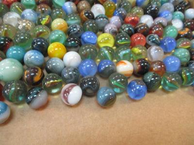 Vintage Glass Marbles Includes A Few Uranium Marbles #6
