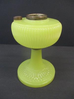 RARE Aladdin Yellow Moonstone Vertique Lamp Uranium Glows #1