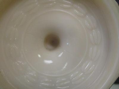 Aladdin Model B Drape Milk Glass Lamp & Aladdin Corinthian Green Glass Oil Lamp #5