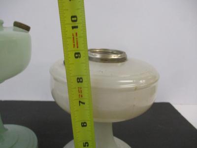 Aladdin Lamp Green Jade Simplicity & Aladdin 100 White Venetian Oil Lamp #6