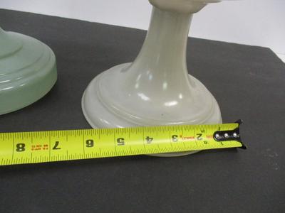 Aladdin Lamp Green Jade Simplicity & Aladdin 100 White Venetian Oil Lamp #6
