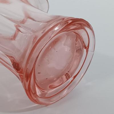 LOT 85: Pink Depression Glass Dishes