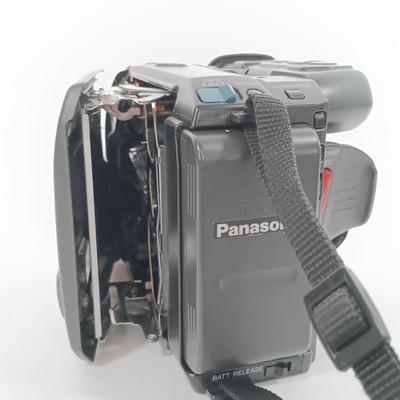 LOT 87: Panasonic PV-A207 Palmcorder, Samsung SC-D372 Digital Video Camcorder, Tripod, Cases & More