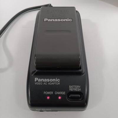 LOT 87: Panasonic PV-A207 Palmcorder, Samsung SC-D372 Digital Video Camcorder, Tripod, Cases & More