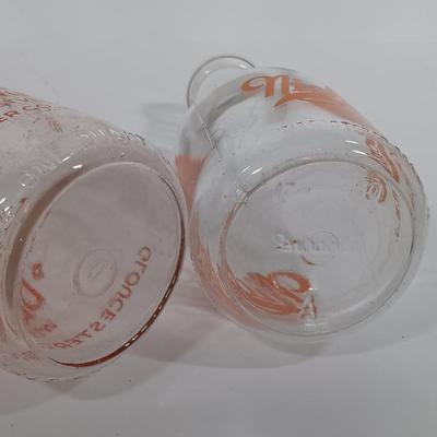 LOT 88: Set of (7) Vintage Milk Bottles