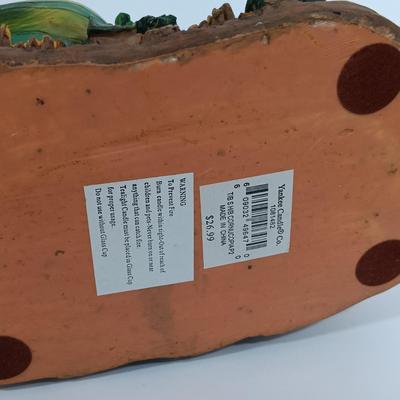 LOT 91: Autumn Collection - Yankee Candle Candleholders, Harvest Sign, Ceramic Turkey Planter & More