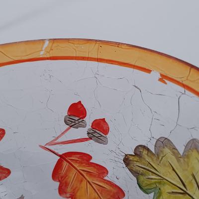 LOT 91: Autumn Collection - Yankee Candle Candleholders, Harvest Sign, Ceramic Turkey Planter & More
