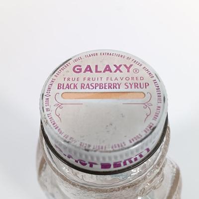 LOT 96: Vintage Galaxy Syrup Bank Bottle, 1977 McDonaldland Captain Crook Glass, Pepe Le Peu Glass & More