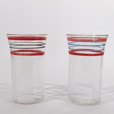 LOT 96: Vintage Galaxy Syrup Bank Bottle, 1977 McDonaldland Captain Crook Glass, Pepe Le Peu Glass & More