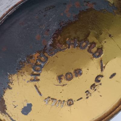 LOT 99: Vintage Kitchen Lot- Pyrex Teapot, Tin Pie Plate, Cookbooks & More