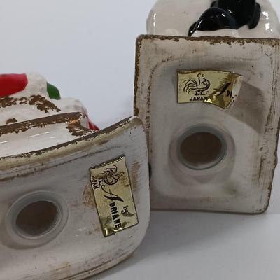 LOT 107: Vintage Christmas Bubble Lites, Cat's Meow Nativity Scene, Plastic Bird Lights, Ceramic Baby Light, Buyer's Choice...
