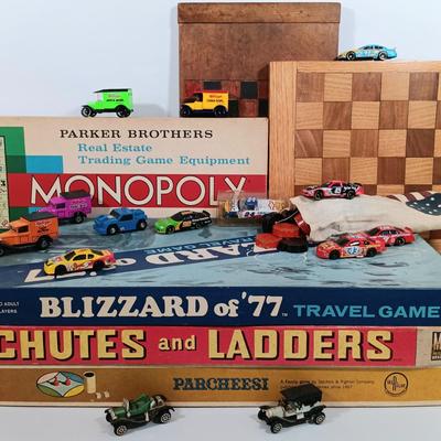 LOT 108: Vintage Board Games and Cars
