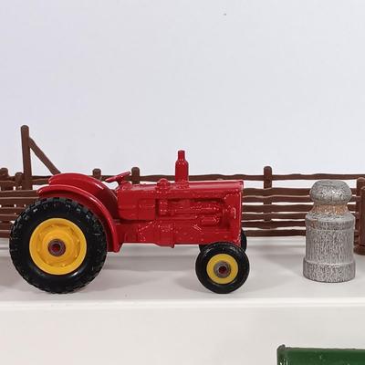 LOT 192: Miniature Lead Cows, Celluloid Pigs, Lead People, Celluloid Duck & More