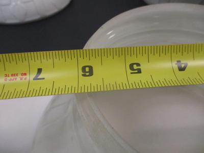 Antique Aladdin Lamp Shades Each Shade Has A Chip #4