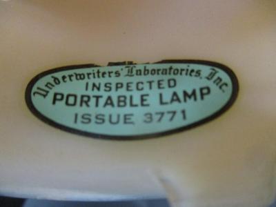 Pair Of Aladdin Blue Alacite Lamps #18