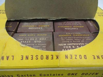 12 - Welsbach Kerosene Quick-Lock Mantles 3 To 11 Old Style