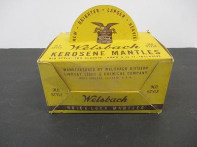 12 - Welsbach Kerosene Quick-Lock Mantles 3 To 11 Old Style