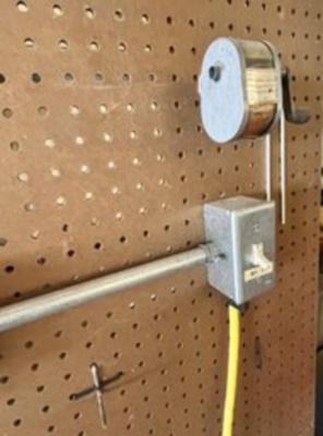 Great Workbench Cabinet - with Electrical Outlets and Lighting