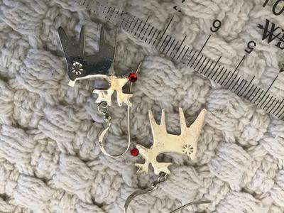 925 Rudolph Earrings