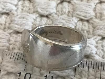 Vintage Spoon Ring Plated