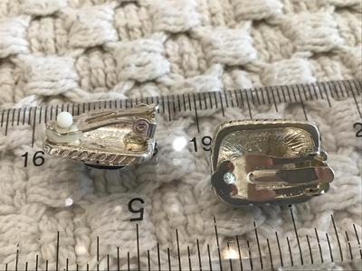 Clip on Cameos Earrings