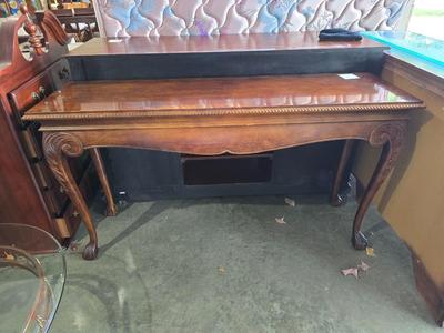Buffet table
